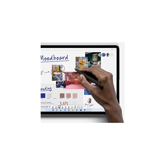 Surface Slim Pen 2 Bluetooth Eingabestift für Microsoft Surface Laptop Studio Surface Pro 8 - 9 Surface Pro X Surface Duo 2 Surface Hub 2S Surface Slim Pen 2 Pen Tips Surface Slim Pen Charger Schwarz 