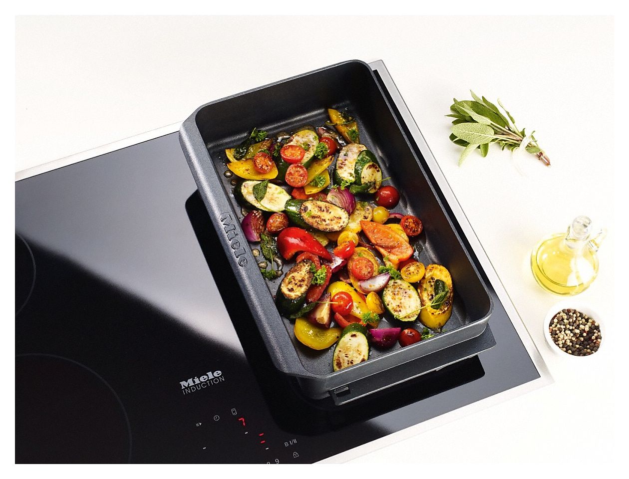 10314280 Gourmet-Bräter induktionsfähig Antihaft-Beschichtung 42,2 x 25,7 x 8,6 cm 