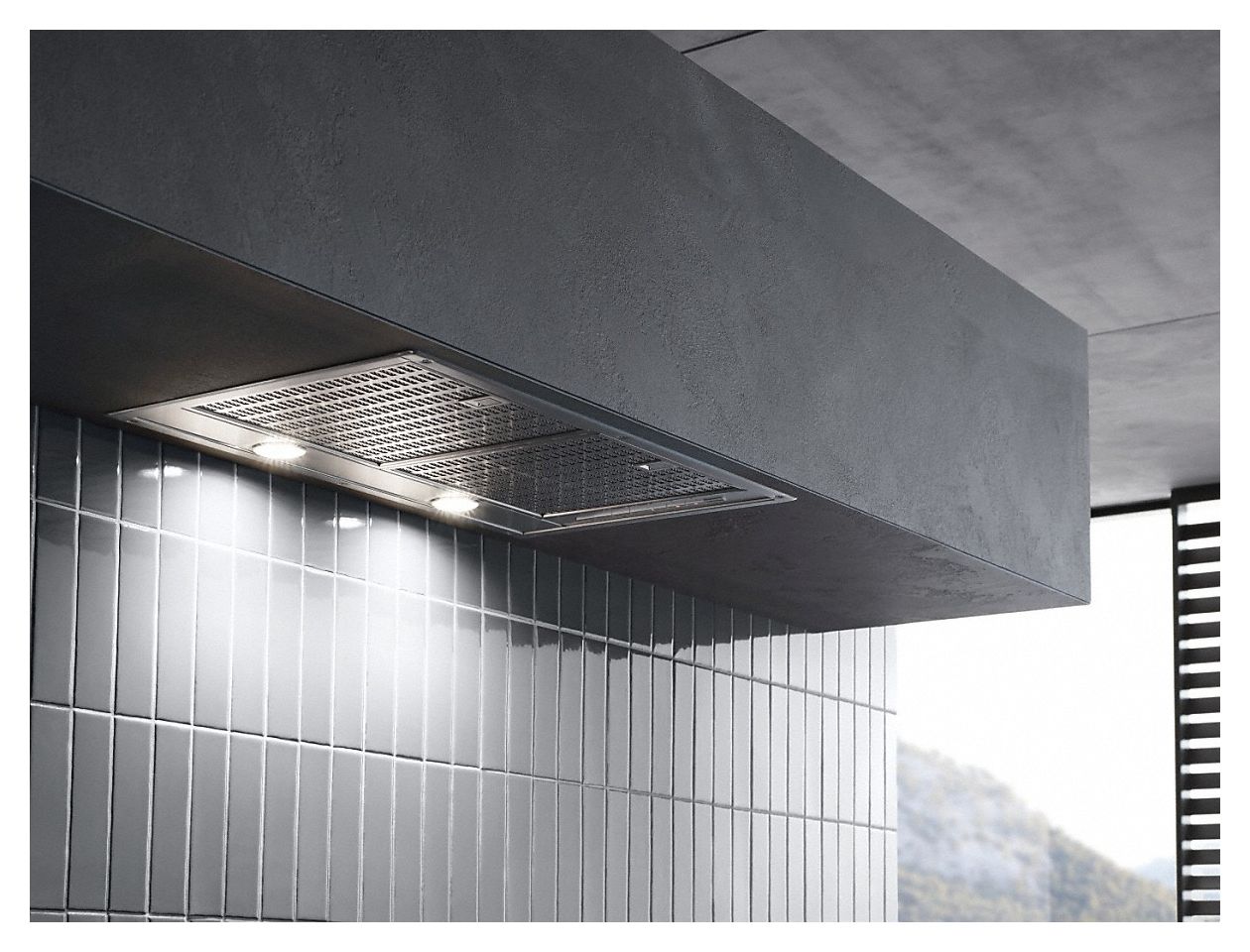 DA2578 EXTA Abluft Dunstabzugshaube/Esse Wand 702 mm (Edelstahl) 