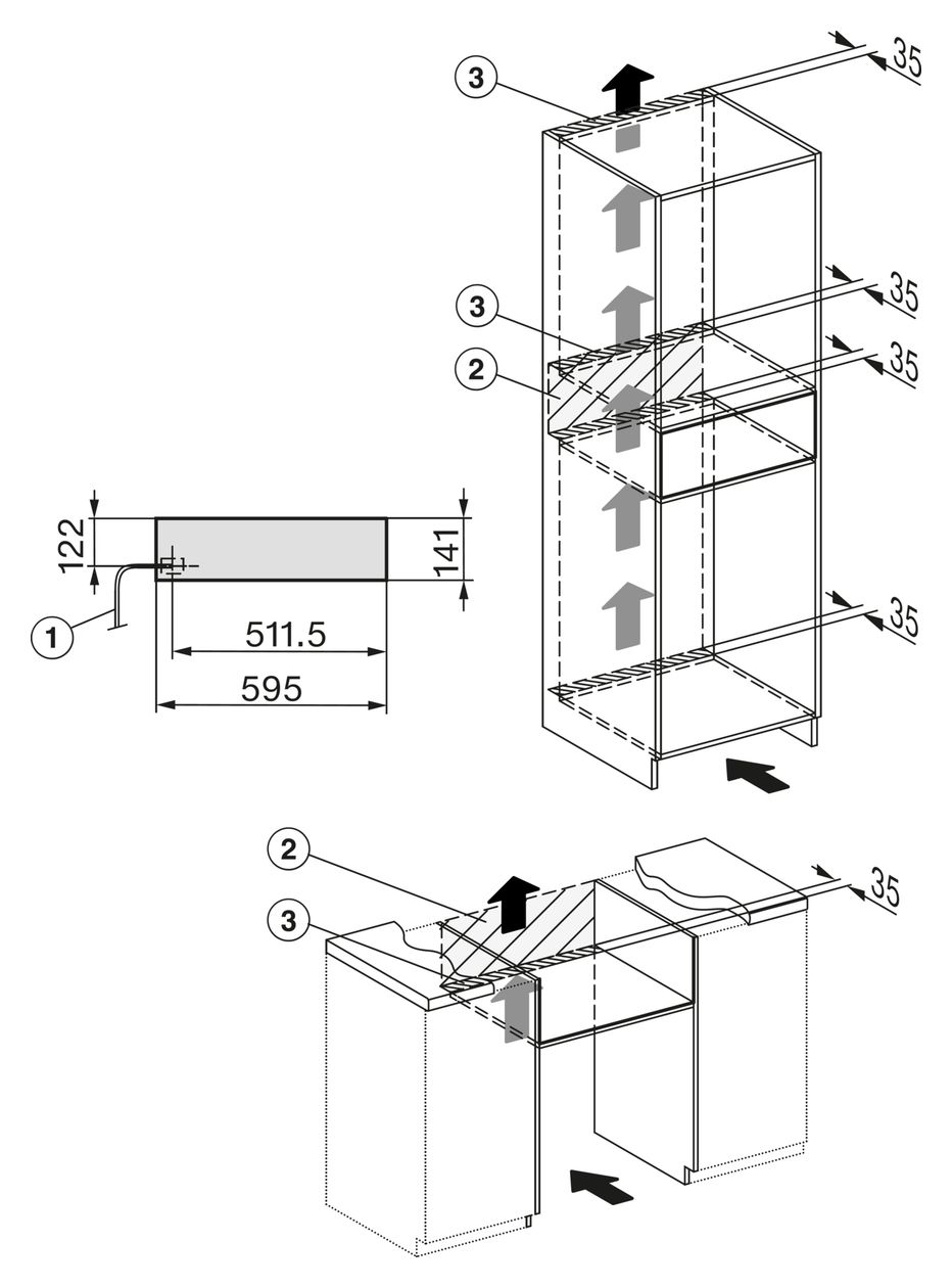 ESW7110 Wärmeschublade 40 - 85 °C (Edelstahl) 