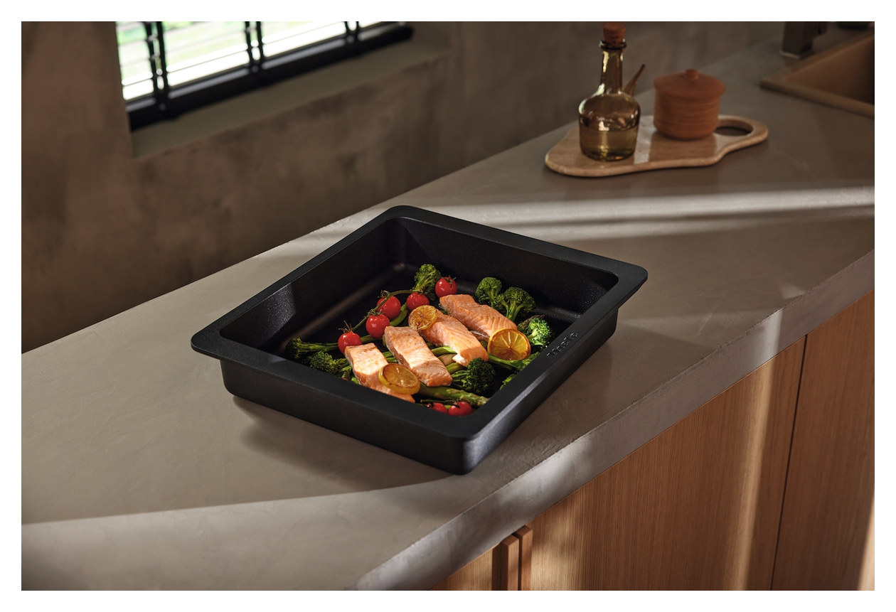 HUB5001XL Gourmet-Bräter induktionsfähig 44,8 x 38,6 x 8,6 cm 