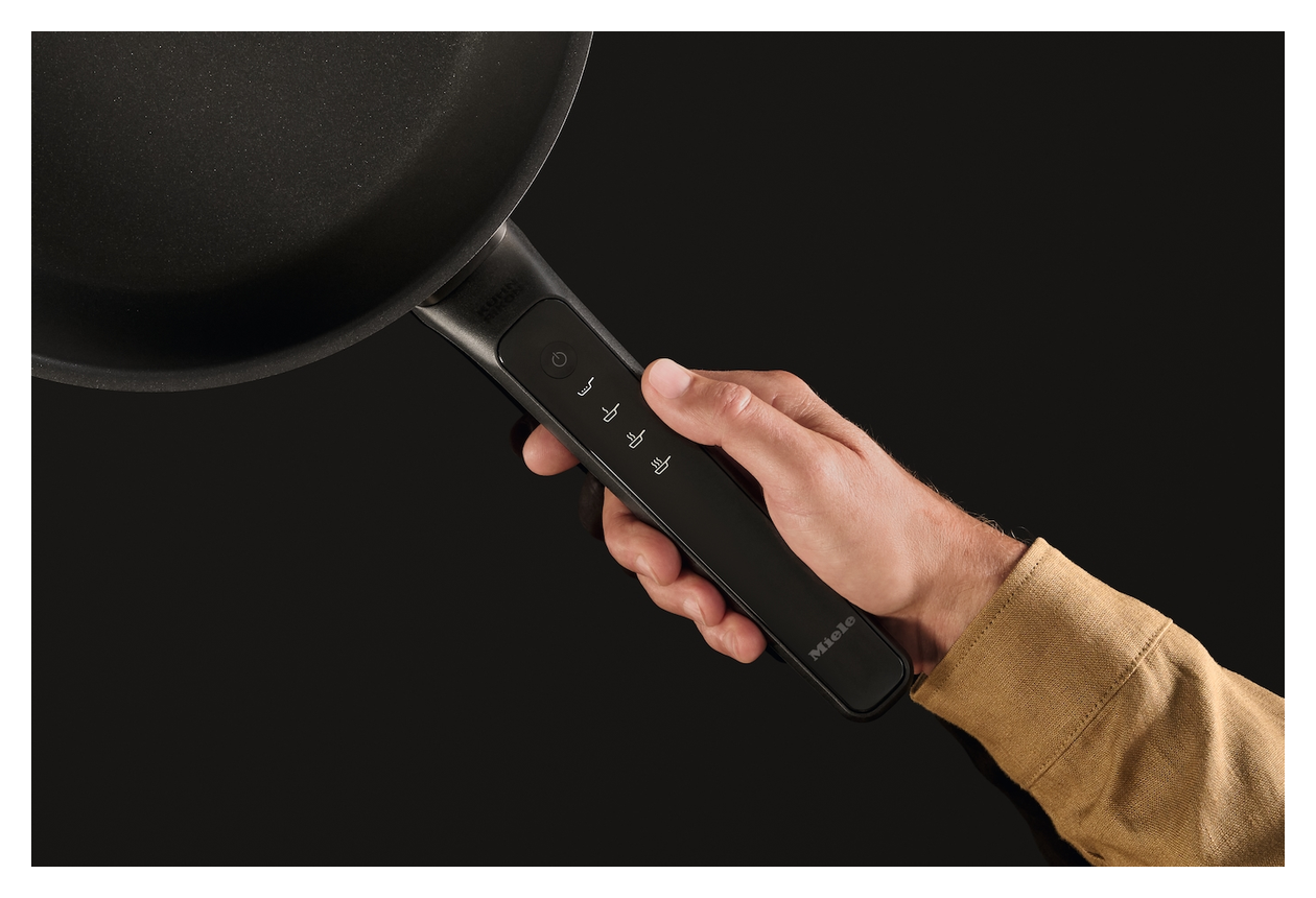 KMBP8528 M Sense Bratpfanne (28 cm) mit Antihaftbeschichtung  (Edelstahl, Schwarz) 