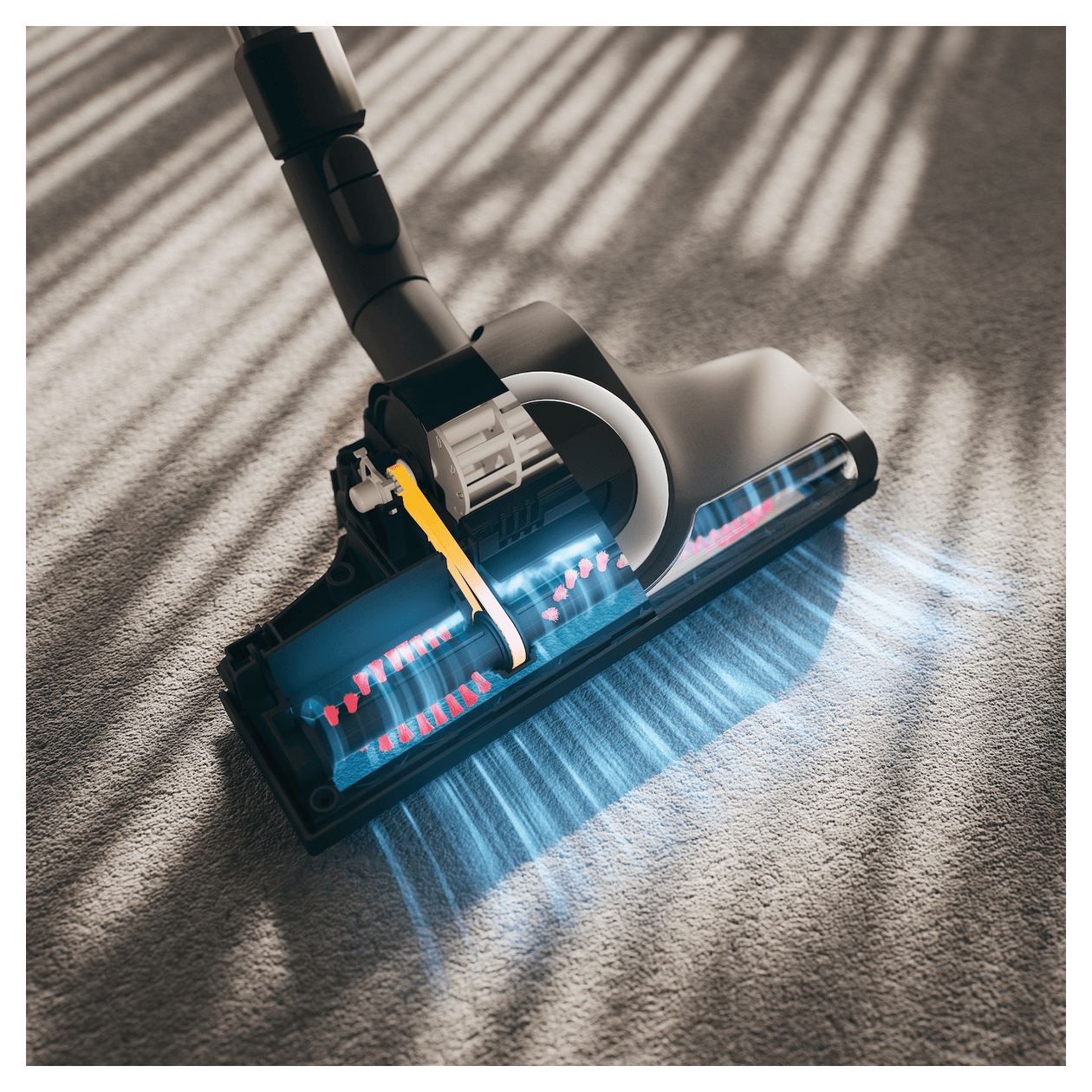 STB 305-3 TurboTeQ Bodenbürste ideal für Haustierbesitzer 