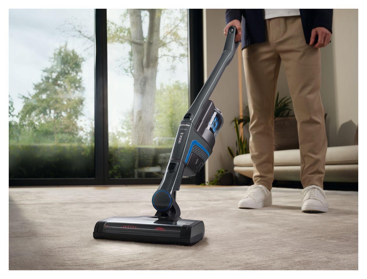 Triflex HX1 Facelift Handstaubsauger Beutellos  (Graphit, Grau) 