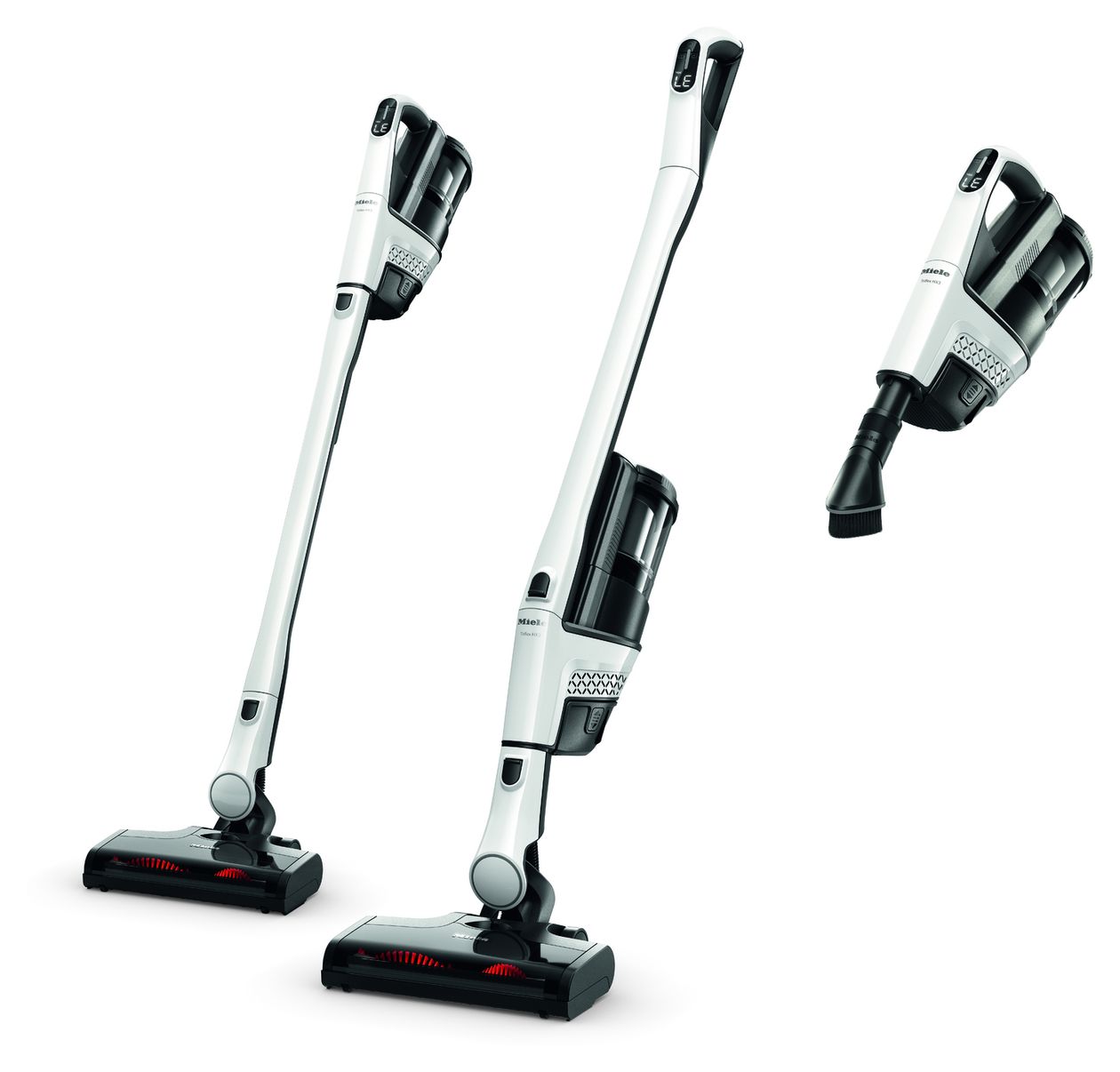 Triflex HX3 Handstaubsauger Beutellos bis 70 min Laufzeit 25,2 V HEPA  (Weiß) 