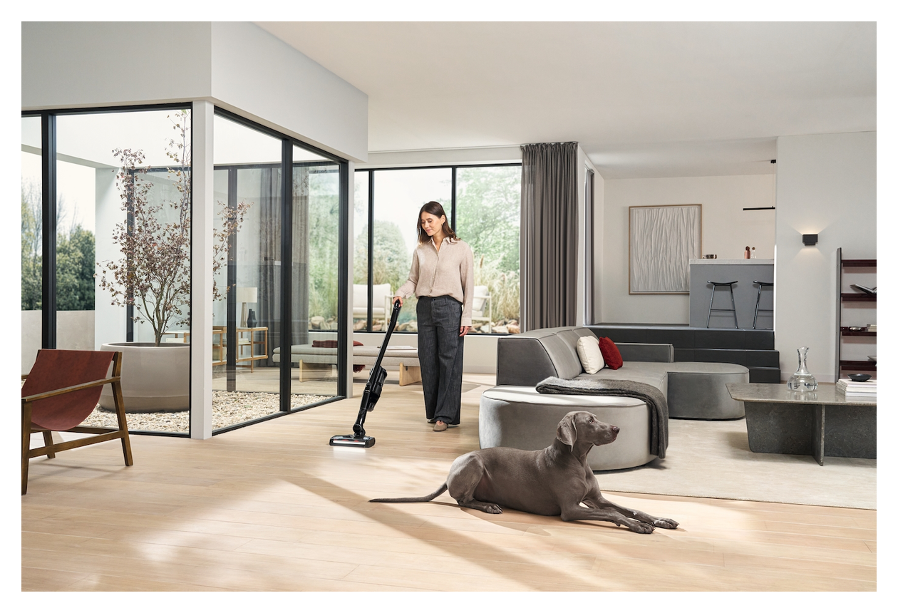 Triflex HX3 Cat & Dog Handstaubsauger Beutellos bis 70 min Laufzeit 25,2 V HEPA  (Schwarz) 