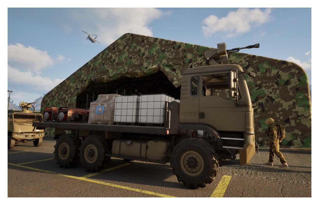 Military Logistics Simulator (PlayStation 5) 