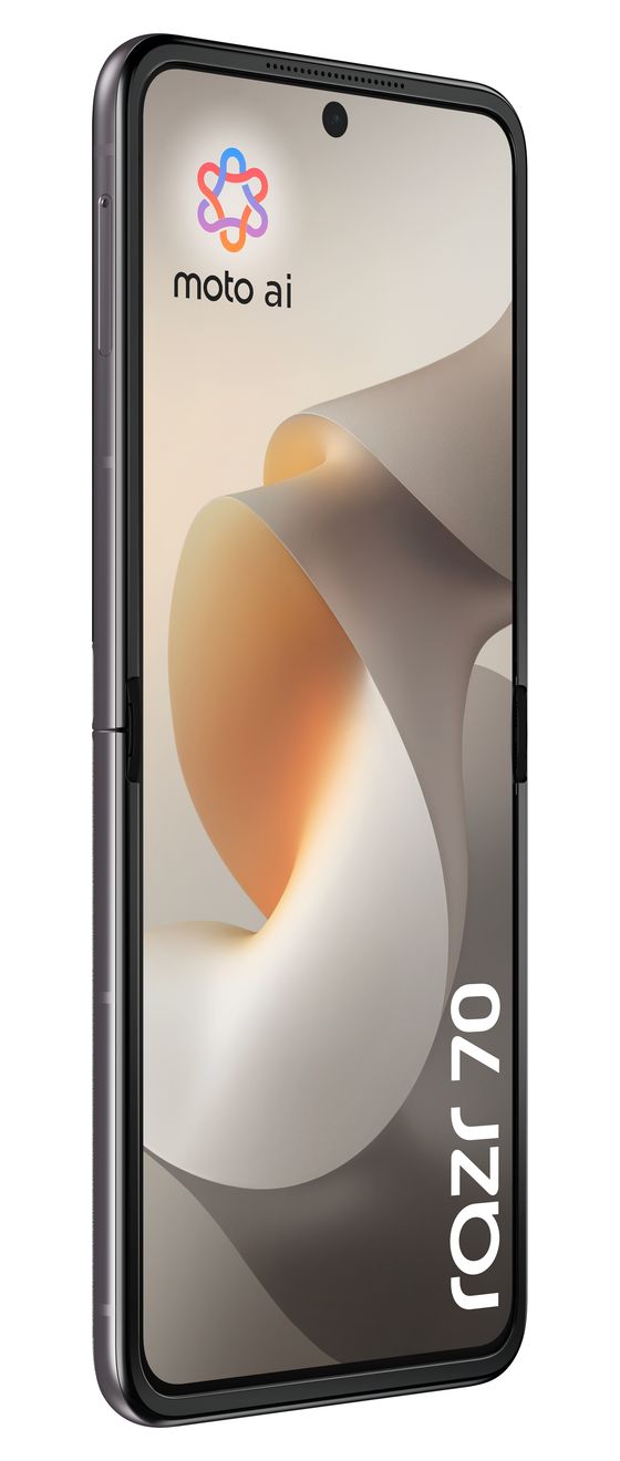 Razr 70 256 GB 5G Smartphone 17,5 cm (6.9 Zoll) Android 50 MP Dual Kamera Dual Sim WiFi 6E (PANTONE Hematite) 