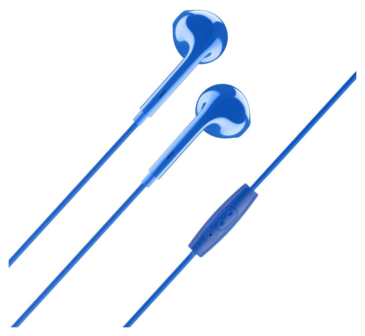 Color In-Ear Kopfhörer Kabelgebunden  (Blau) 
