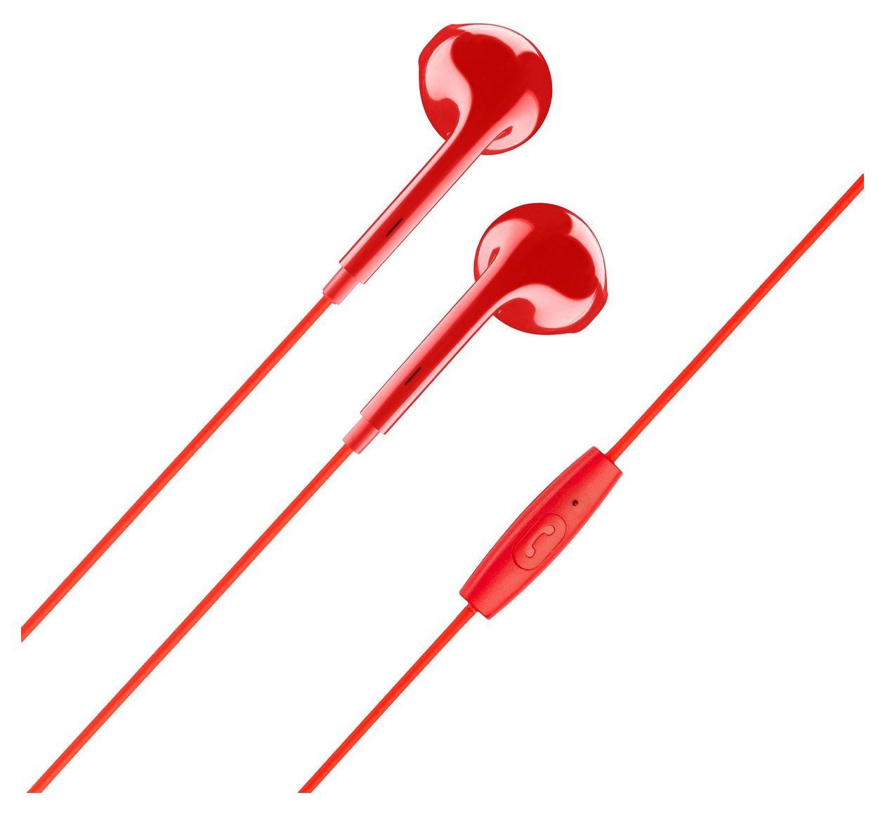 Color In-Ear Kopfhörer Kabelgebunden  (Rot) 
