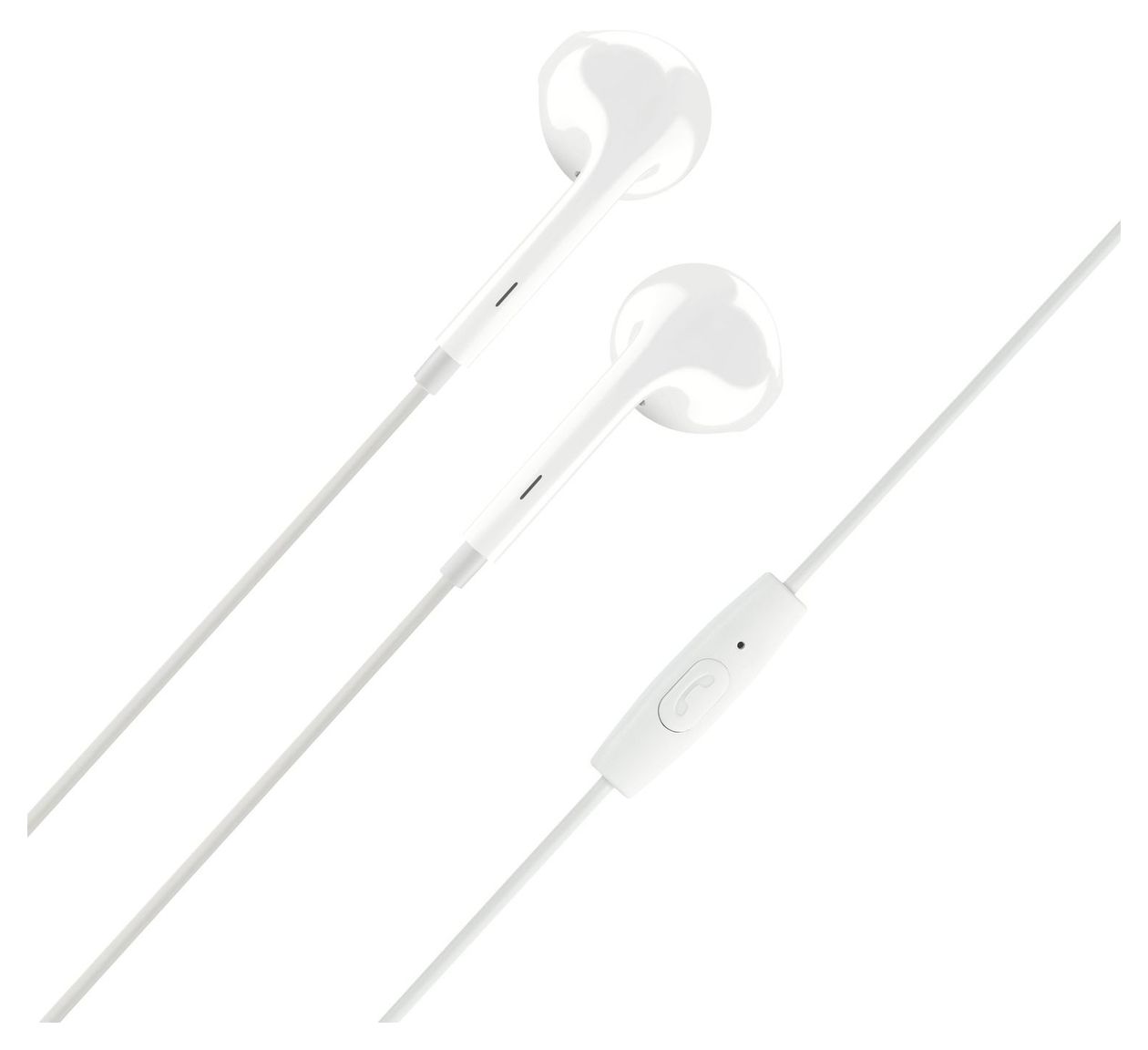 Color In-Ear Kopfhörer Kabelgebunden  (Weiß) 