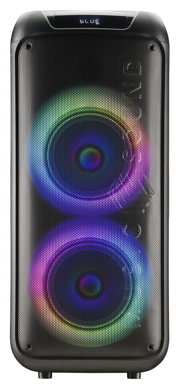 Sound Box 40 W Bluetooth Lautsprecher Laufzeit bis 4 h  (Schwarz) 