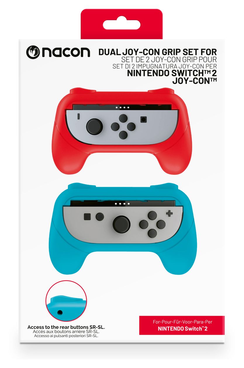 Dual Joy-Con Grip Set Steuerungsgrip Nintendo Switch 2  (Blau/Rot) 
