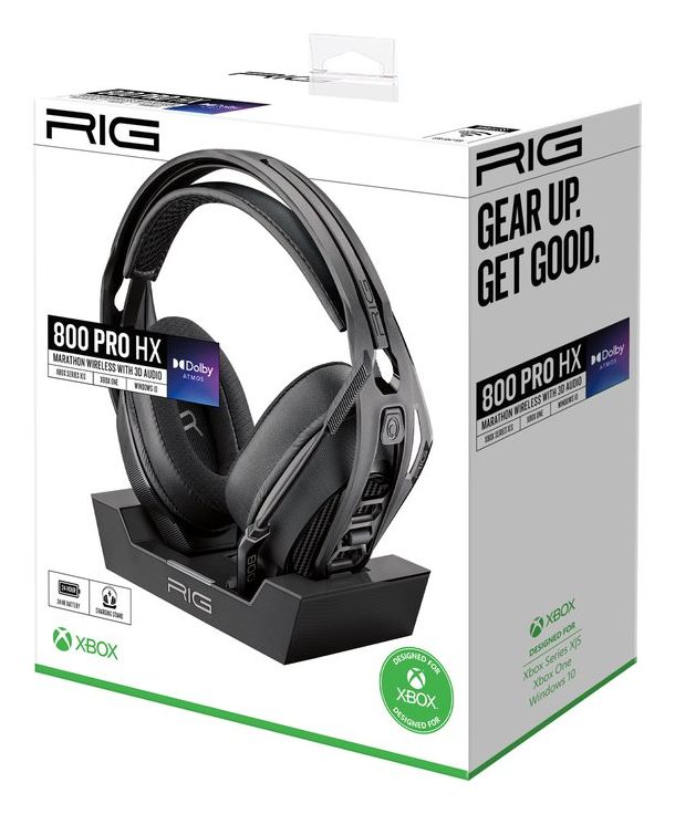 RIG800 Pro HX Over Ear Kopfhörer kabellos 24 h Laufzeit  (Schwarz) 