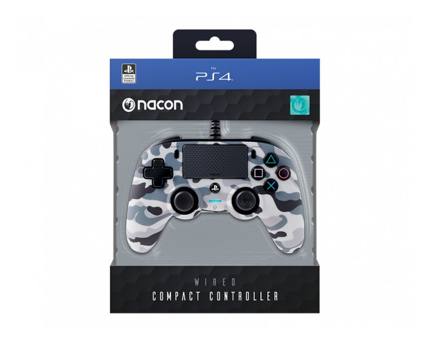 Wired Compact Analog Gamepad für PlayStation PS4  (Mehrfarbig) 