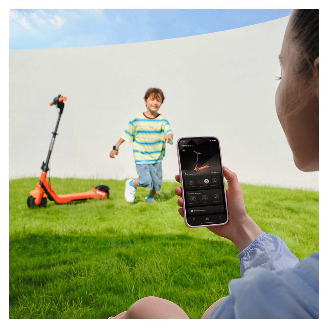 K100 Pro 130 W E-Scooter 55 Wh 11 km Reichweite 9 kg  (Orange) 