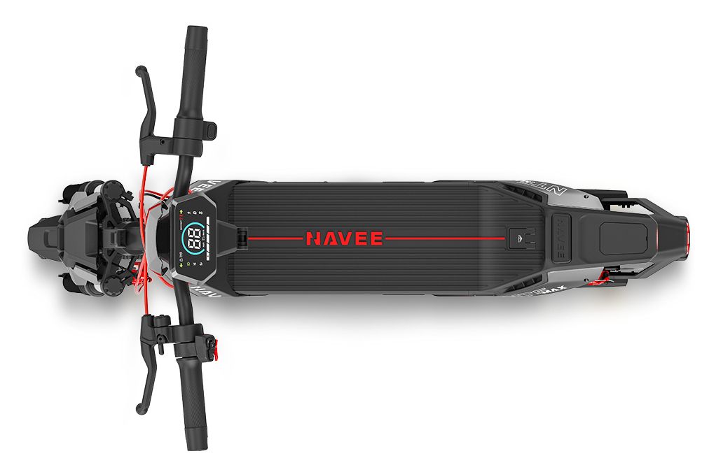 NT5 Max 1600 W E-Scooter 1275 Ah 83 km Reichweite 32,7 kg  (Grau) 