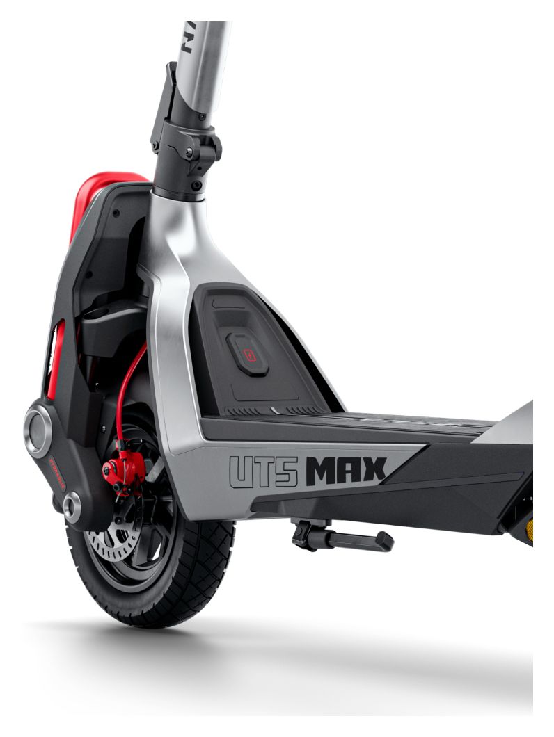 UT5 Max 2400 W E-Scooter 15,3 Ah 100 km Reichweite 34 kg  (Grau) 