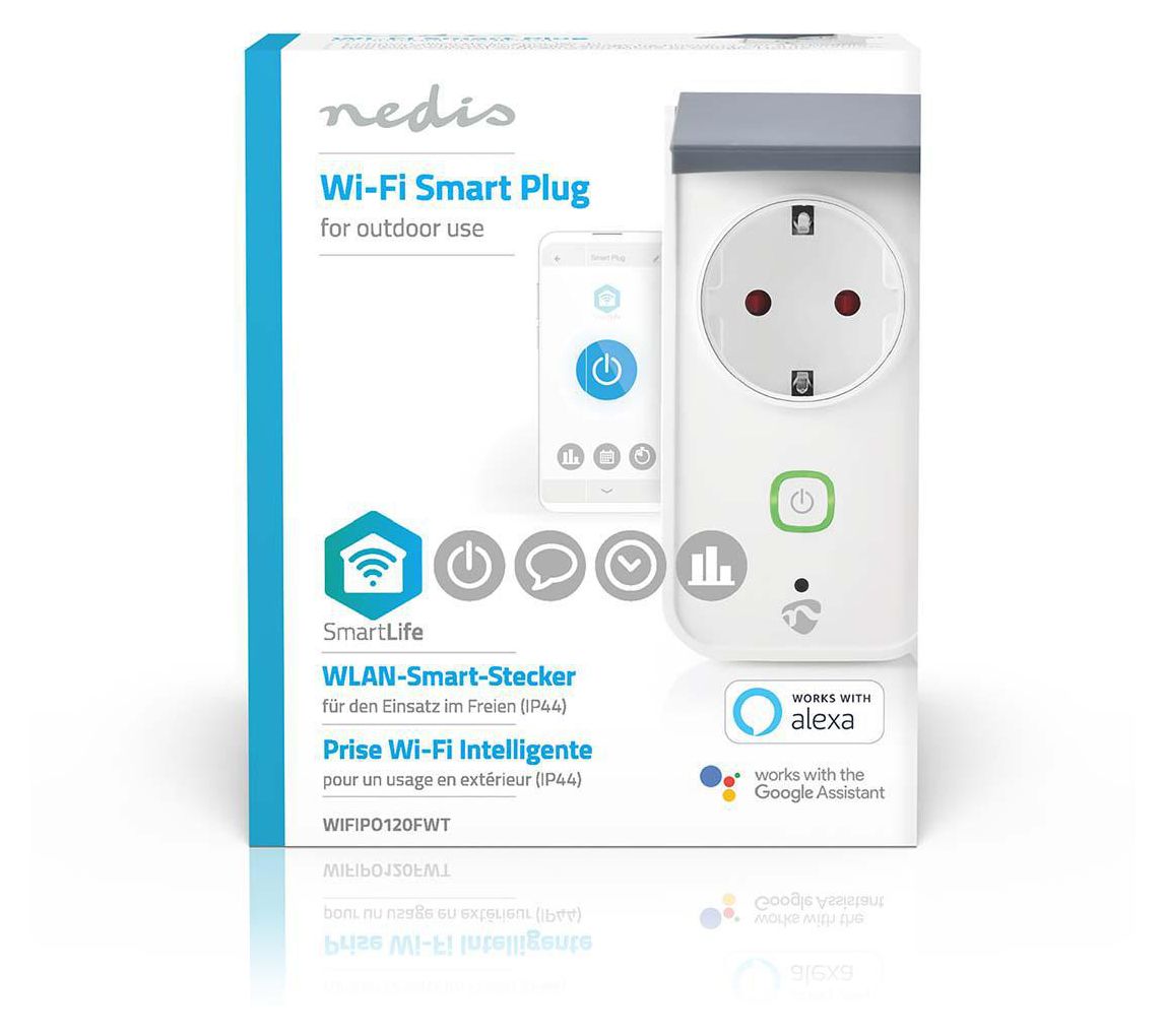 WIFIPO120FWT Smarte Outdoor Steckdose 