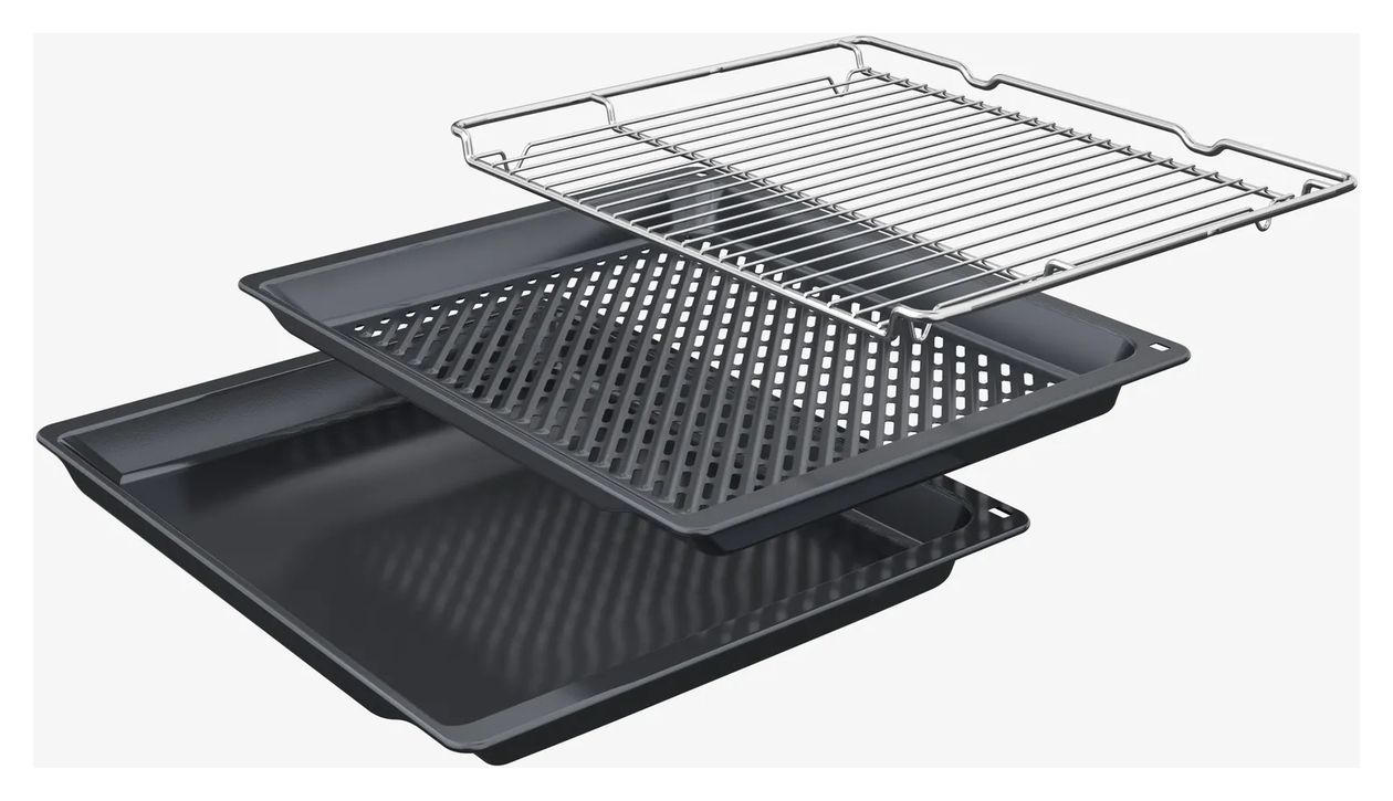 BBQSET3 (B64CS71G0K + Z11CG10X1 + Z1608CX0) Einbaubackofen groß AutoClean 