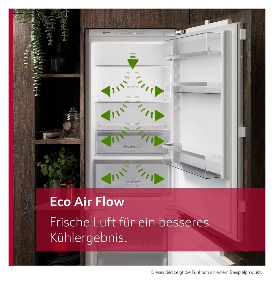 KUMK82GF1 (KS1870Z0 + KU2222FD0) 93 l 82 cm Einbaukühlschrank EEK: D 119 kWh Jahr 