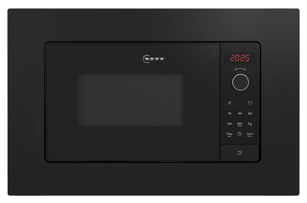 N30 HLAWG26S3 Einbau-Mikrowelle 800 W Größe: klein (Schwarz) 