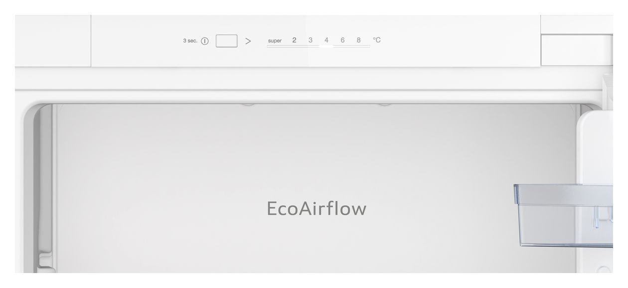 N30 KI1211SE0 Schlepptür 136 l 88 cm Einbaukühlschrank EEK: E 92 kWh Jahr 