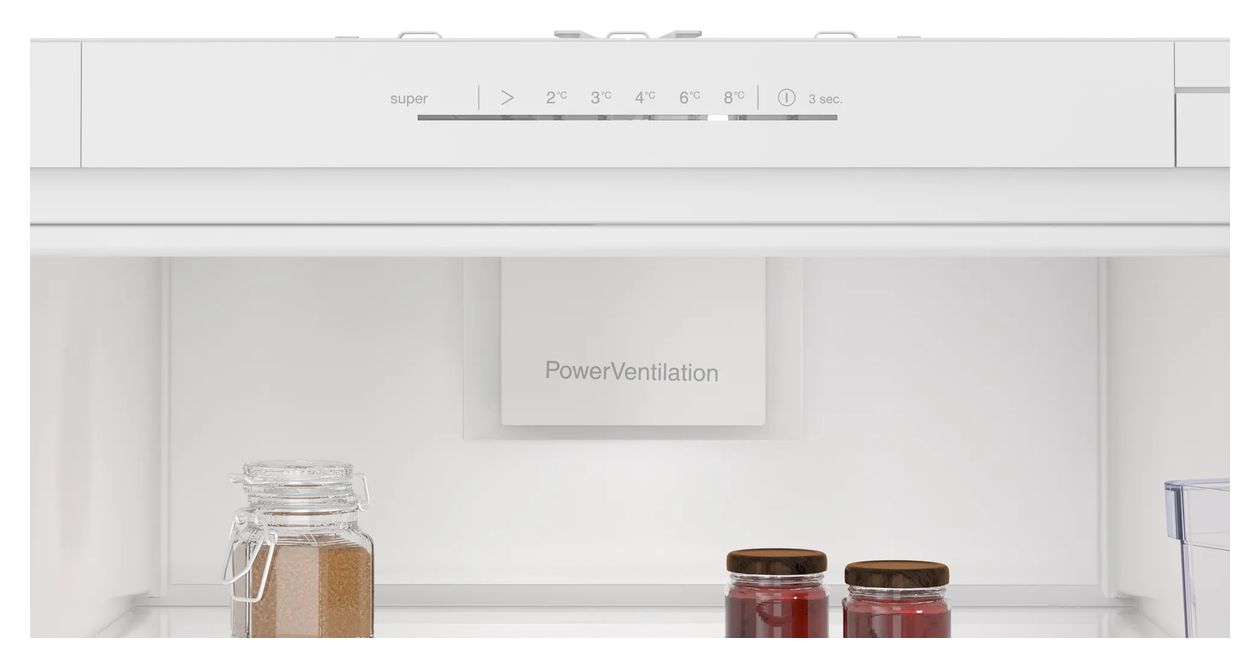 N30 KI1811SE0 Schlepptür 310 l 177,5 cm Einbaukühlschrank EEK: E 114 kWh Jahr 