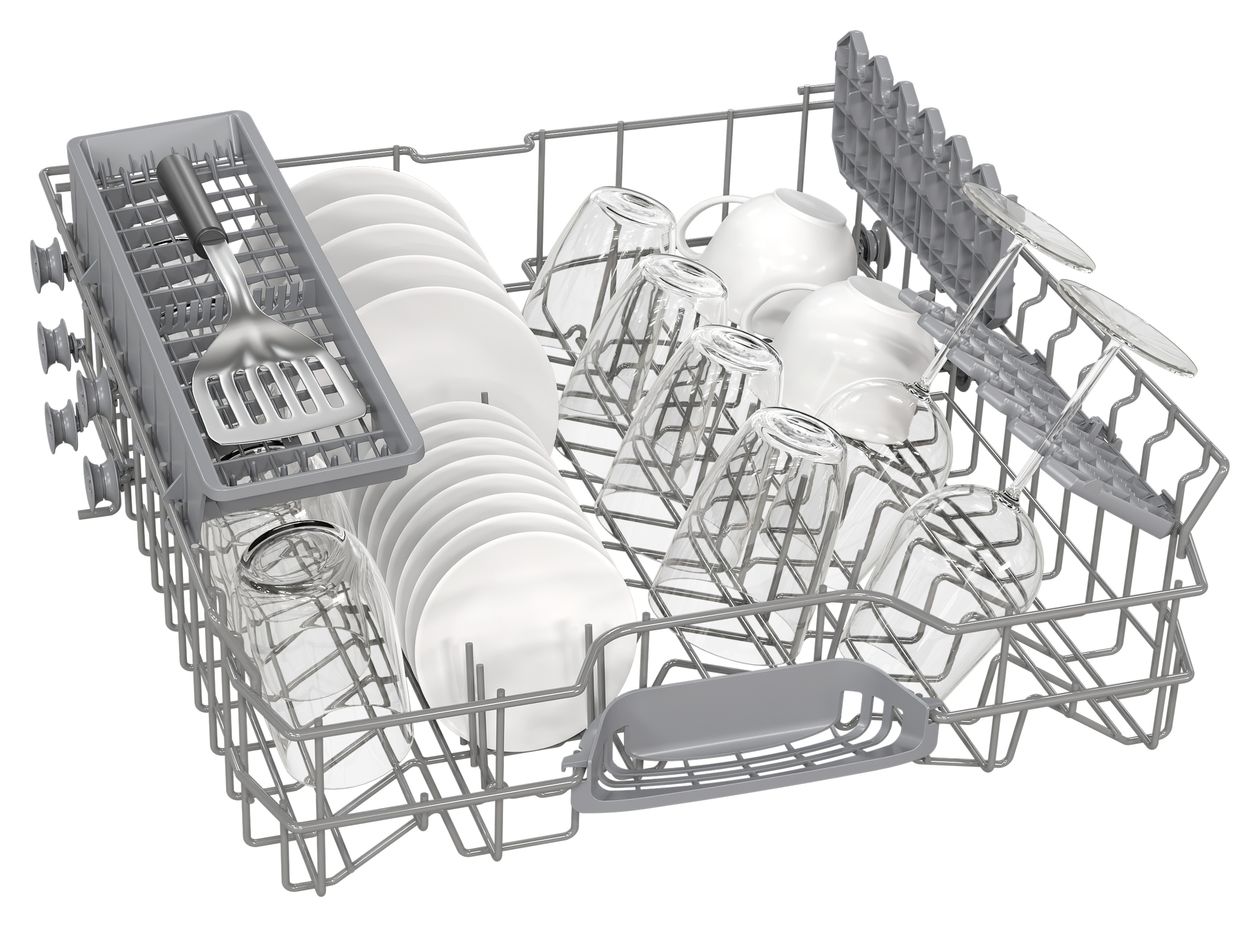 N50 S155HTX06E 60 cm Geschirrspüler vollintegriert (ohne Front) Leise 13 Maßgedecke aquaStop Funktion Wärmetauscher 