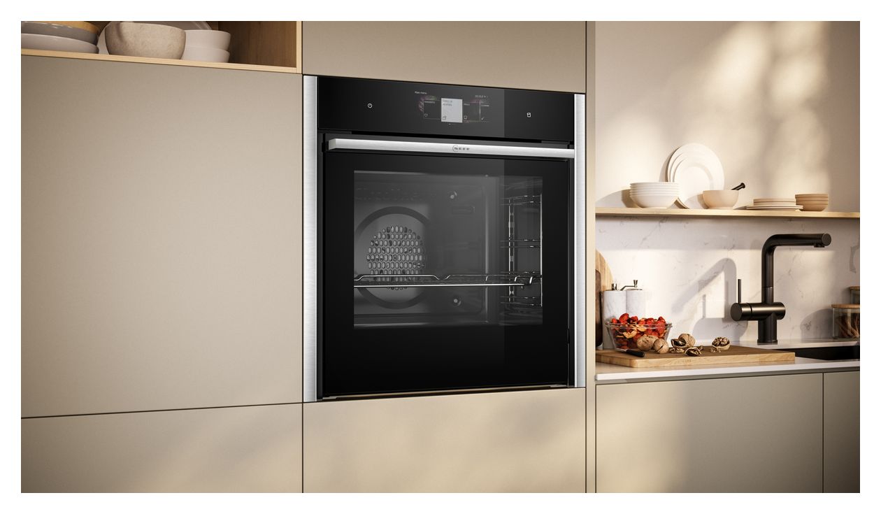 N90 B64VT73N0 Einbaubackofen groß Dampfgaren AutoClean 