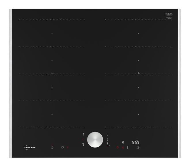 T66TTX4L0 autarkes 60 cm Induktions Kochfeld/Herdplatte 4 Zone(n) 
