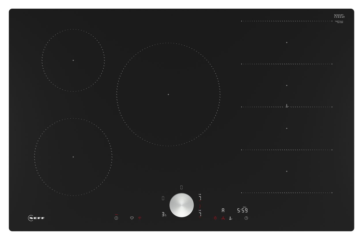 T68PTV4L0 autarkes 80 cm Induktions Kochfeld/Herdplatte 5 Zone(n) 