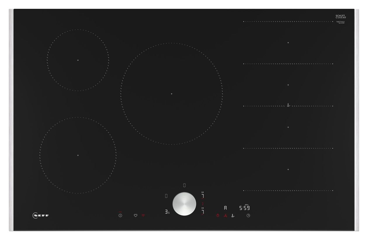 T68TTV4L0 autarkes 80 cm Induktions Kochfeld/Herdplatte 5 Zone(n) 
