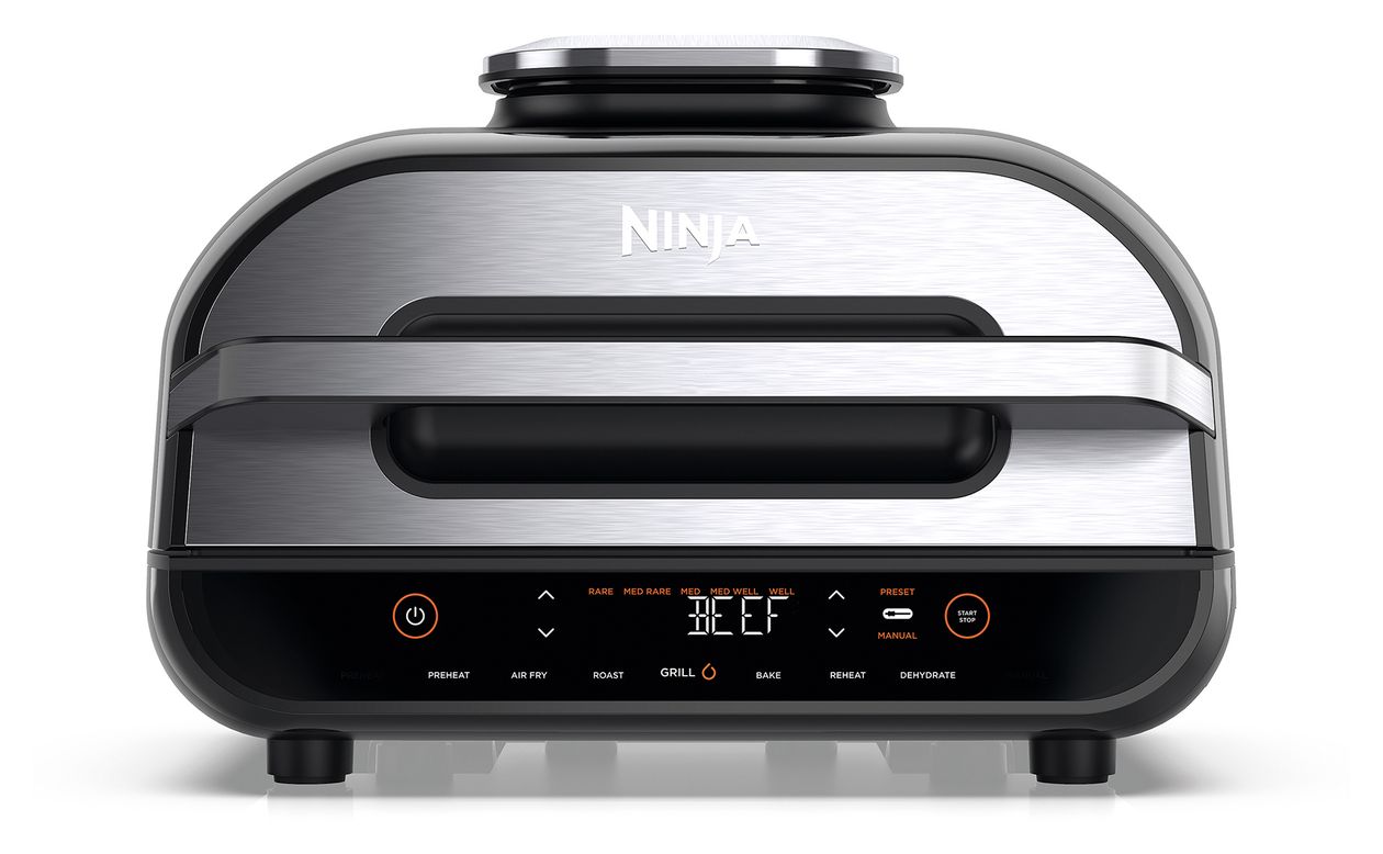 AG551EU Heißluftfritteuse 5,7 l 2460 W  (Schwarz, Grau) 