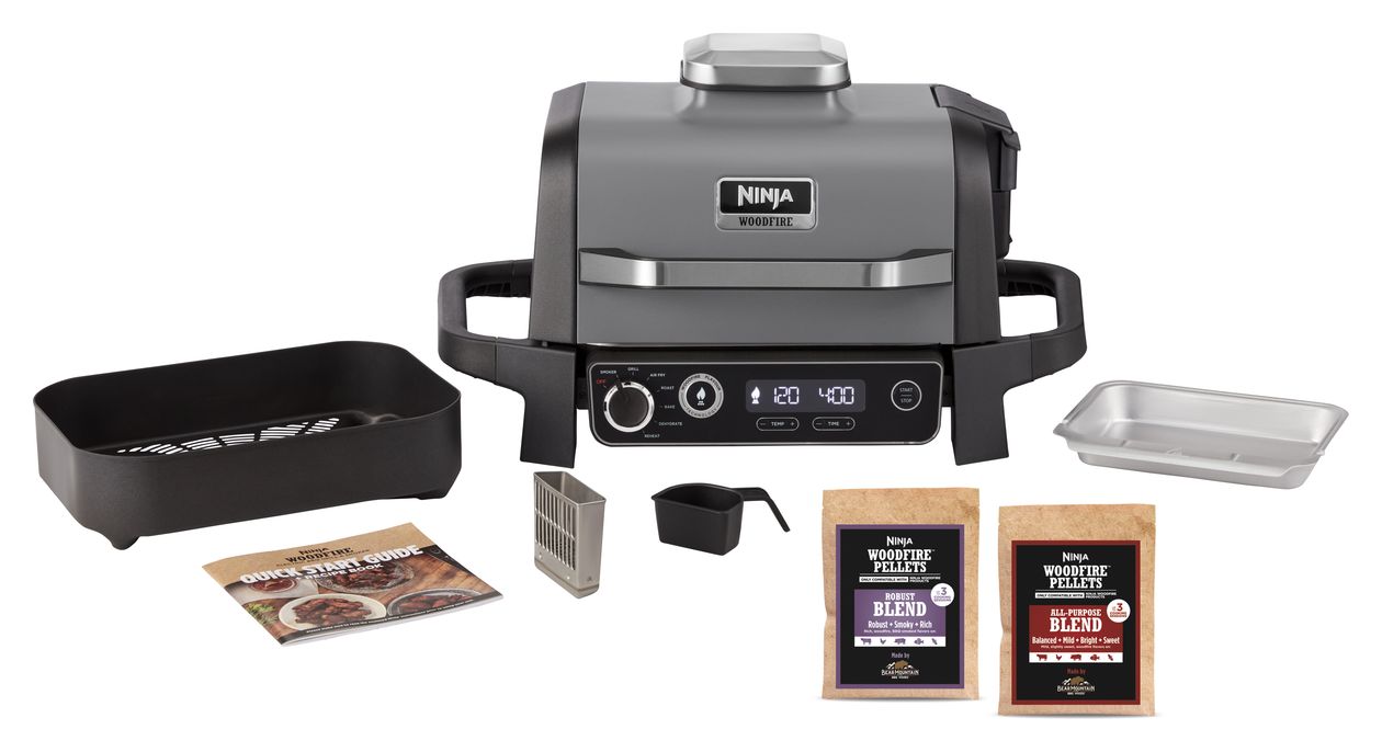 OG701EU Woodfire Outdoor Grill 1 Zone(n) 2400 W  (Schwarz) 