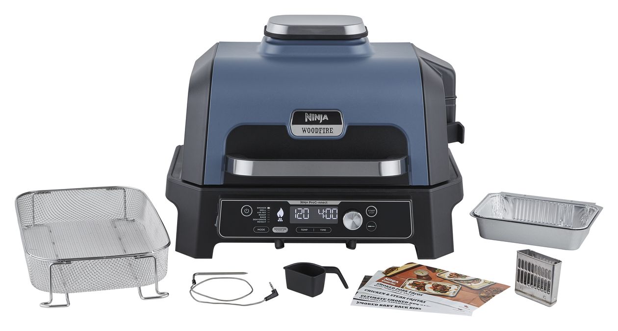 OG901EU Woodfire Pro Connect XL 1700 W  (Schwarz) 