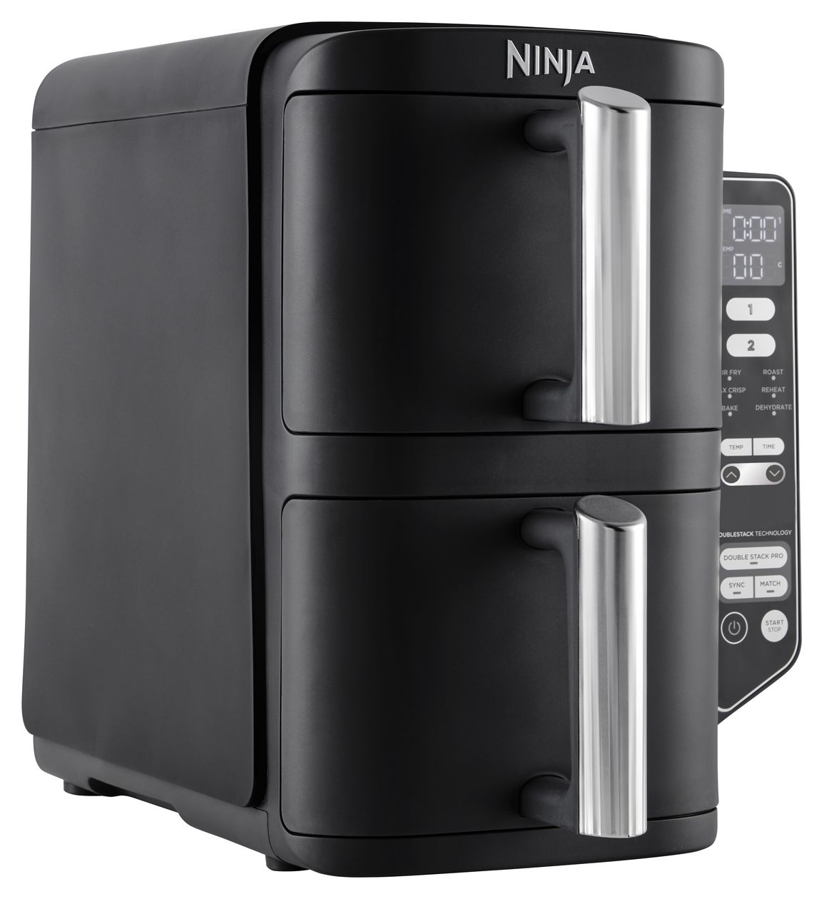 SL300EU Doppel Low Fat Fritteuse 7,6 l 2470 W  (Schwarz) 