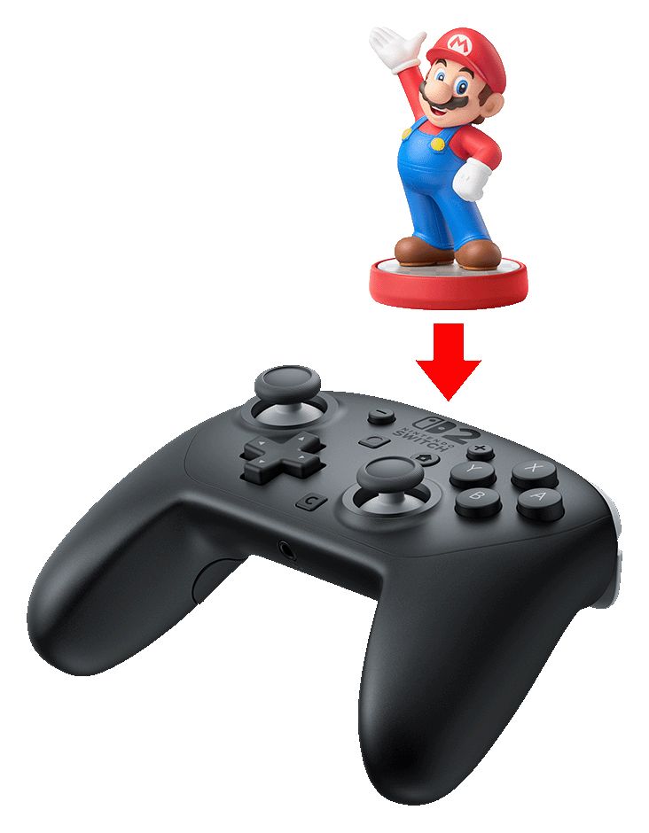 Pro Controller Analog / Digital Gamepad für Nintendo Switch 2  (Schwarz) 