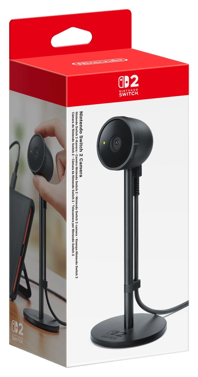 Switch 2-Kamera Nintendo Switch 2 Switch 2 Kabelgebunden  (Schwarz) 