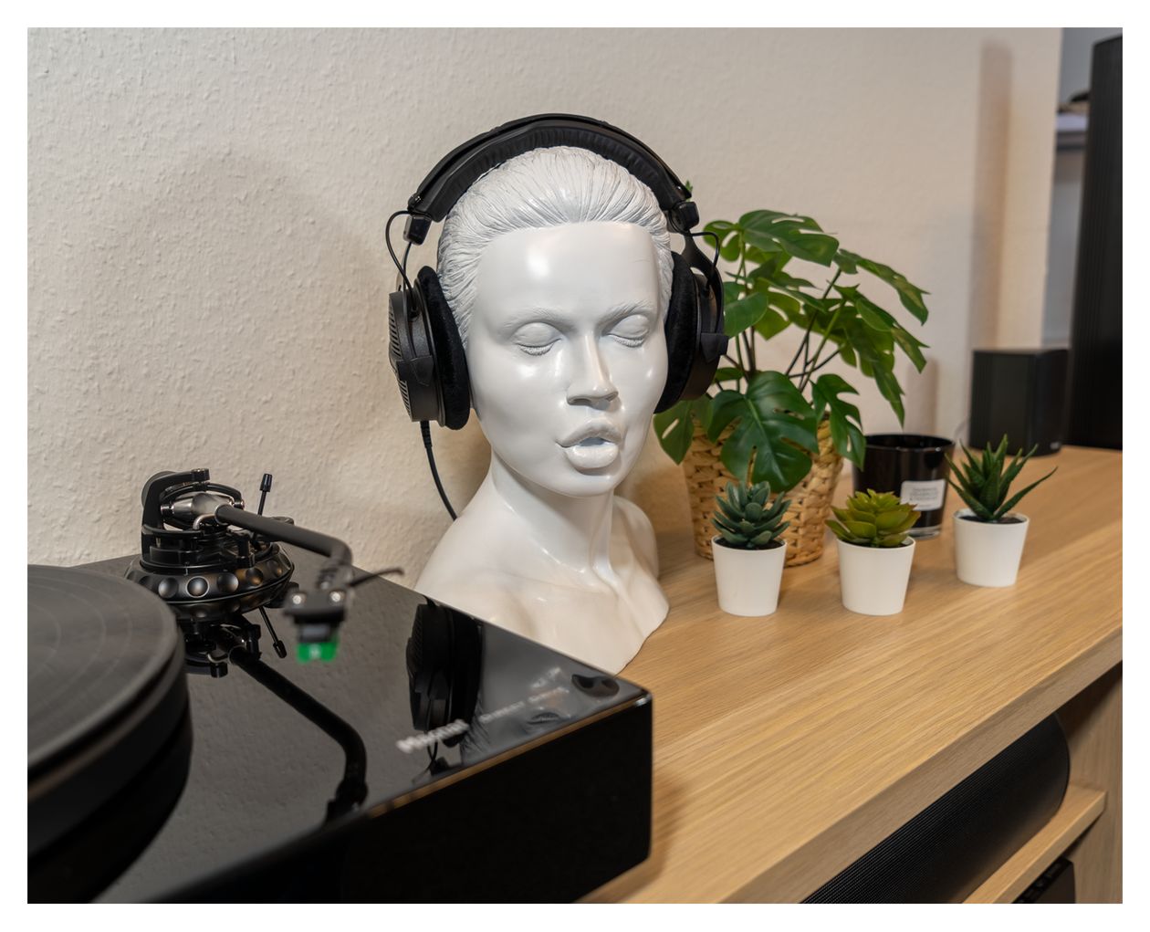 Kopfhörerständer In Fascenatio Kopfhörer-Halterung  (Weiß) 