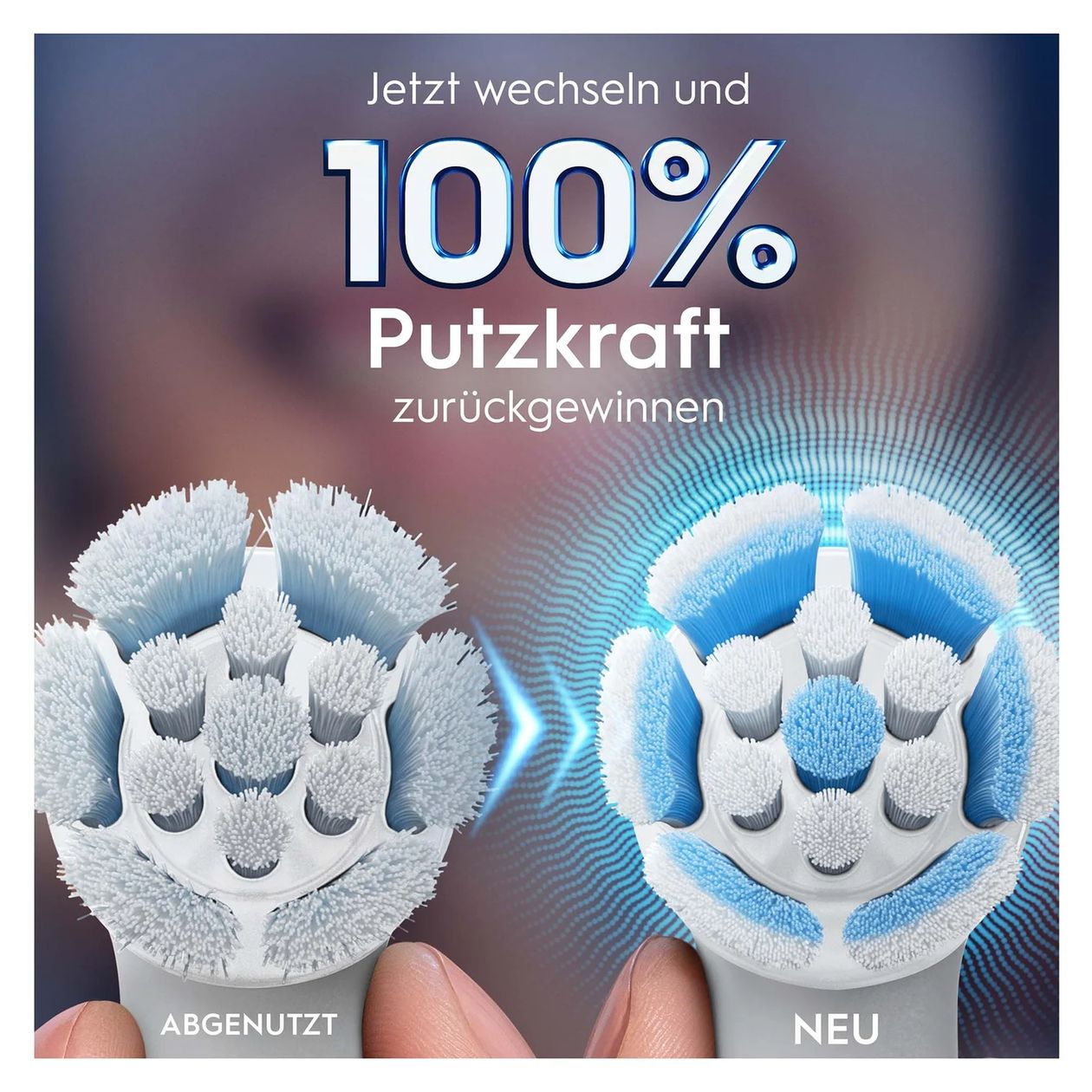 iO Sanfte Reinigung Aufsteckbürsten 