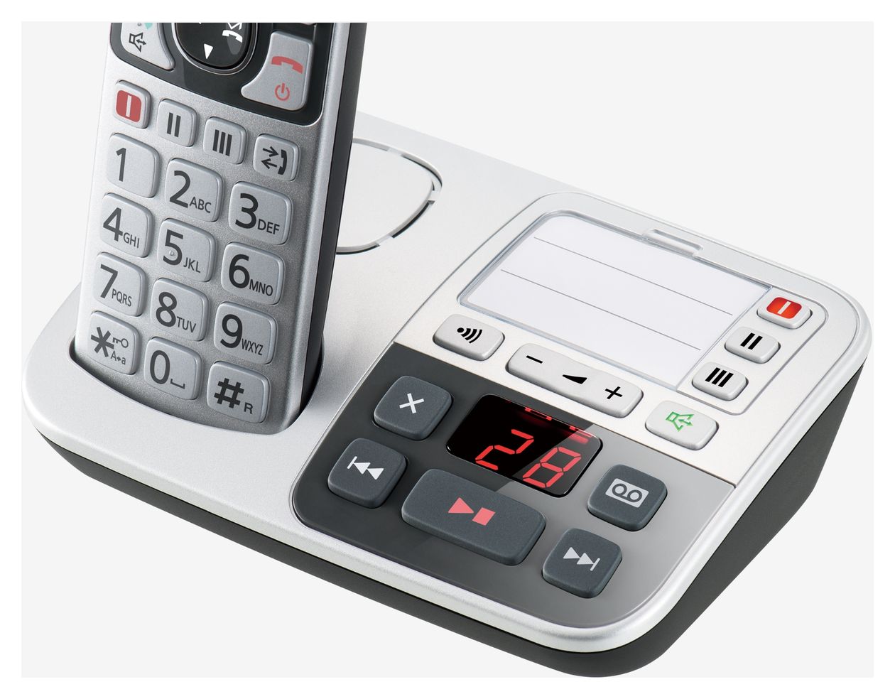 KX-TGE522 DECT-Telefon  (Silber) 