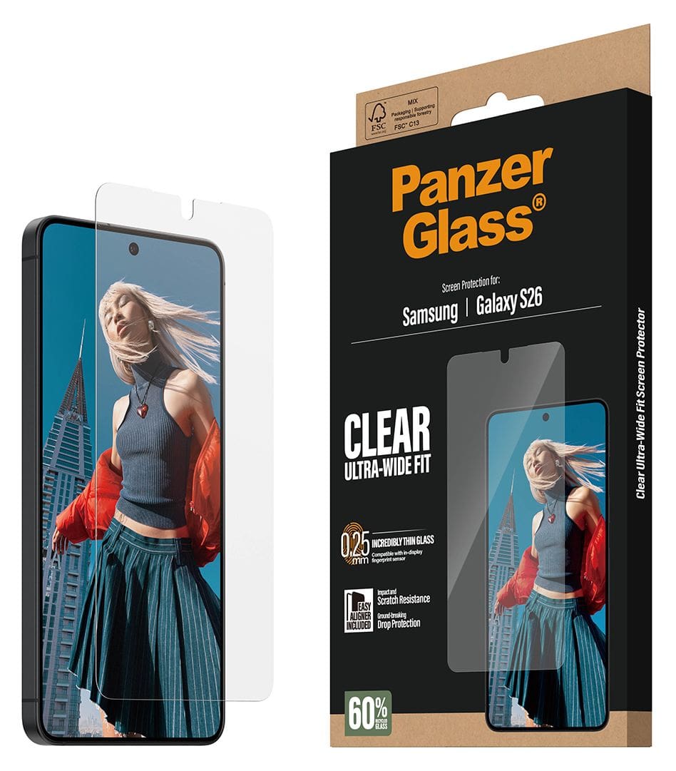34506 Klare Bildschirmschutzfolie Polyethylenterephthalat, Silikon für  Samsung Samsung - Galaxy S26 Kratzresistent, Schockresistent 