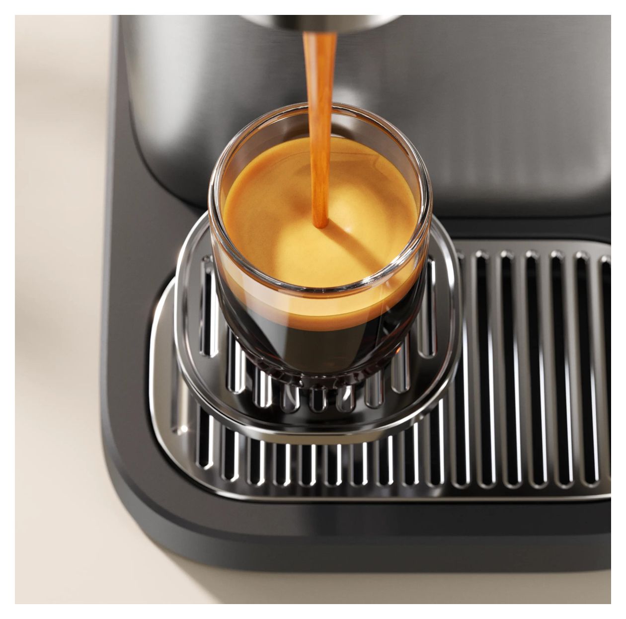 BAR500/00 Siebträger Kaffeemaschine 16 bar  (Edelstahl) 