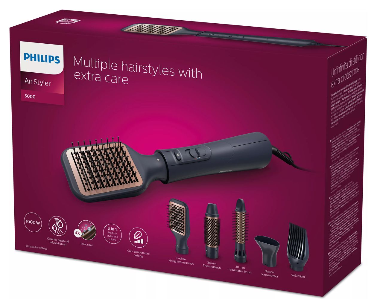 BHA530/00 5000 series Multistyler 1000 W  (Schwarz) 