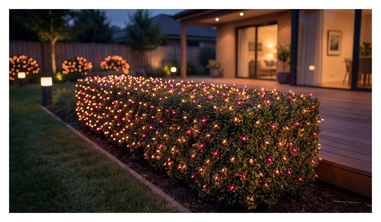 Festavia Netzlichterkette – 1 m x 3,5 m, 250 LEDs 