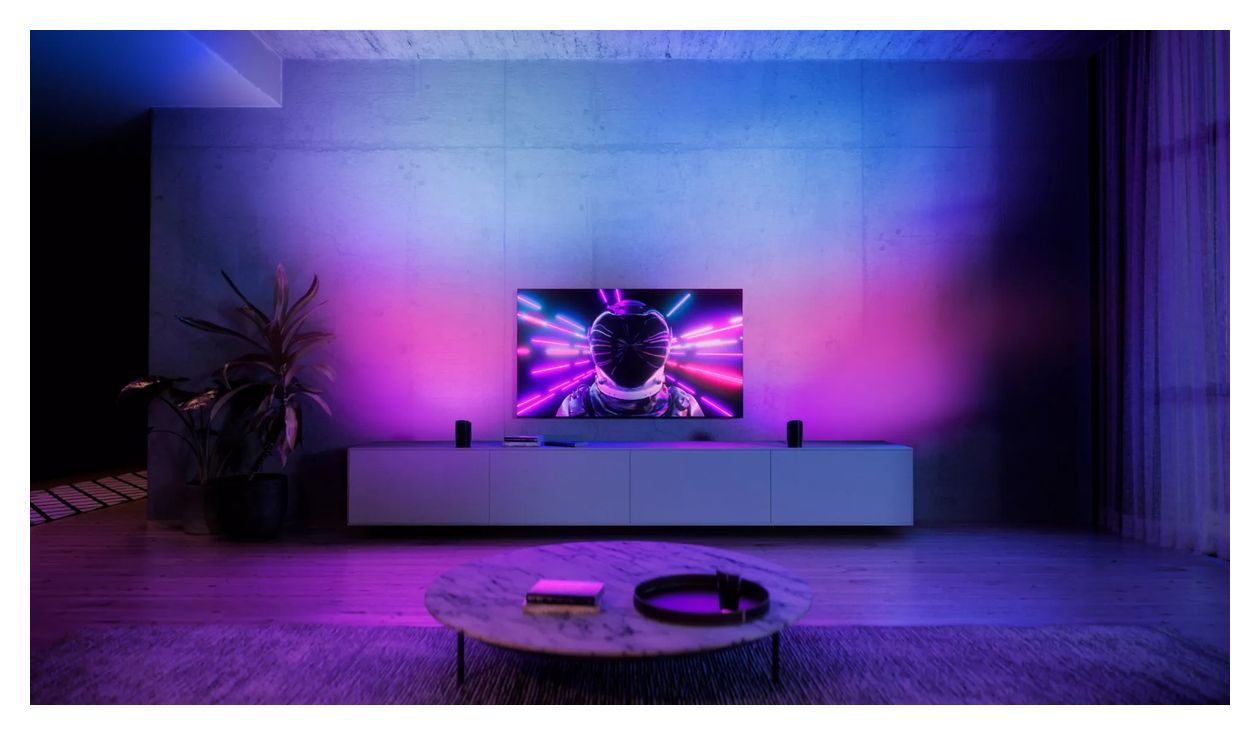 Hue Play Wallwasher Intelligente Tischleuchte Multi 