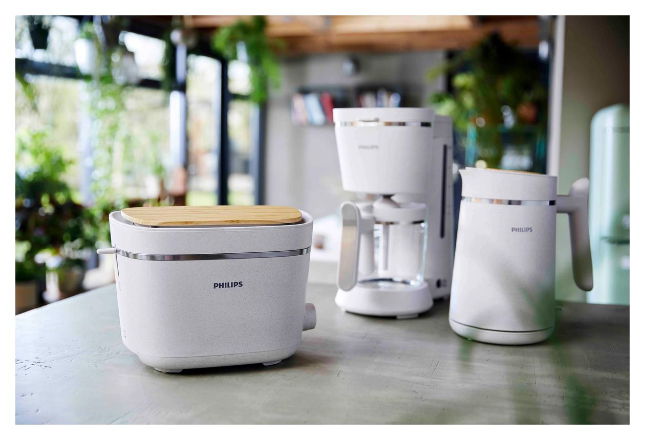 HD2640/10 Eco Conscious Edition Toaster 830 W 2 Scheibe(n) 8 Stufen  (Grau) 