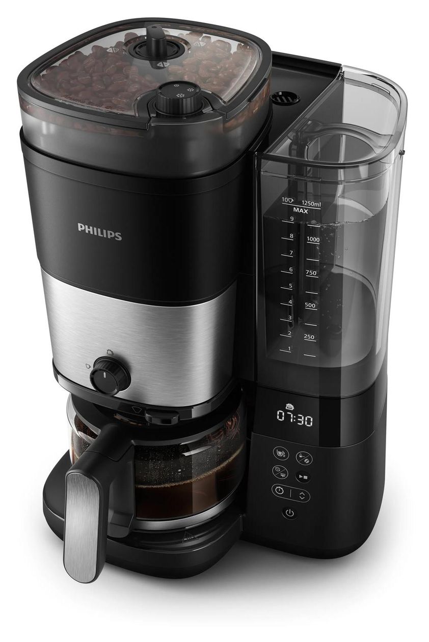 HD7900/01 All-in-1 Brew 10 Tassen Filterkaffeemaschine 1,2 l  (Schwarz) 