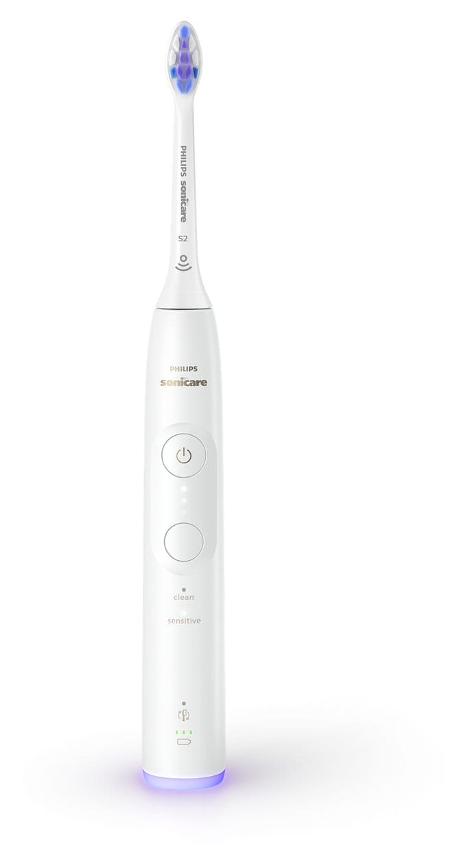 HX7400/06 Sonicare 6100 Wiederaufladbare Schall-Zahnbürste für Erwachsene 504 h  (Weiß) 